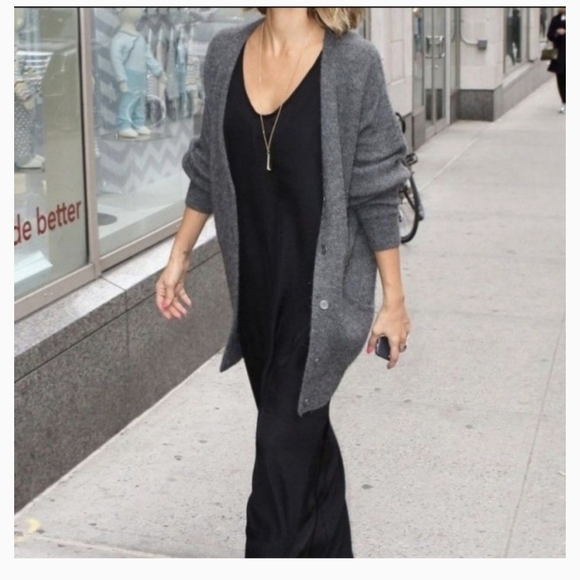 Boho Maxi Solid Dress Cover Up - Picture 2 of 2